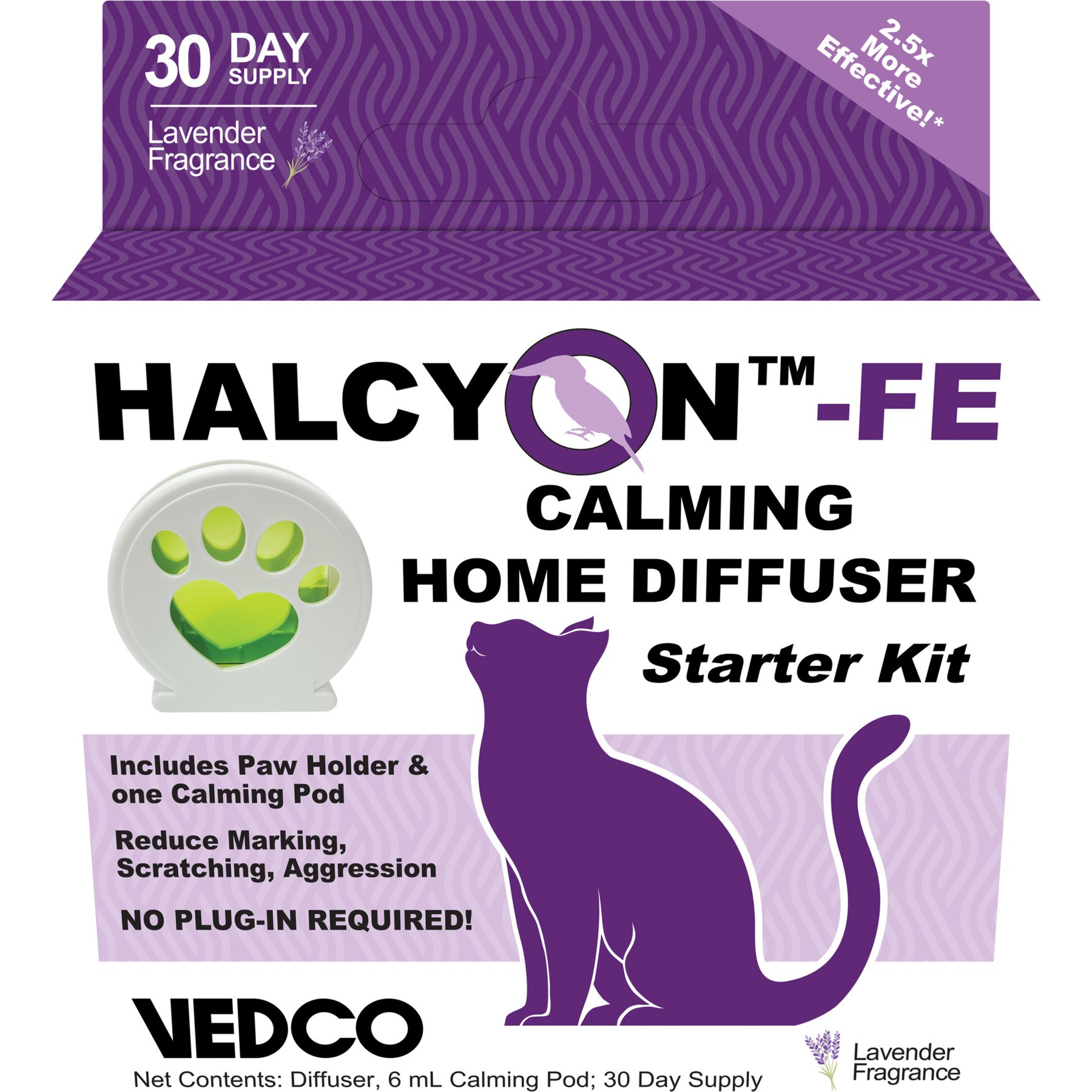 Halcyon Fe Starter Kit Calming Diffuser for Cats