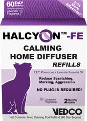 Halcyon Fe Calming Diffuser Refill for Cats, 2 count