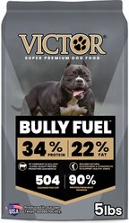 VICTOR Bully Fuel High Protein Gluten-Free Beef & Chicken Dry Dog Food, 5-lb bag