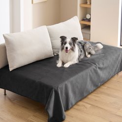 Bedsure Waterproof Dog Couch Protector Cover Blanket, Dark Grey, X-Large