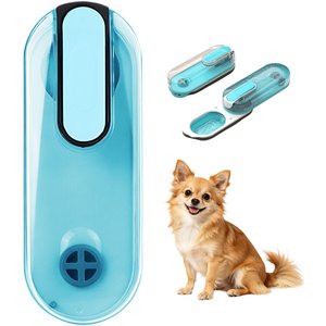 basis dog bowl stand PawHut Raised Pet Feeding Storage Station with 2 Stainless Steel Bowls Base for Large Dogs and Other Large Pets main image 0