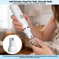 Decflow 6-in-1 Multi-Head Dog & Cat Grooming Kit, White slide 2 of 7