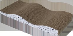 A&E Cage Company Pampurred Paws Wave Lounger Cat Scratcher Pad