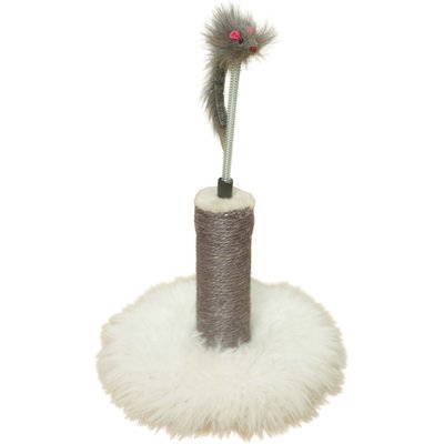 A&E Cage Company A&E Cage Company Pampurred Paws Spring Mouse Scratcher Cat Scratcher Pad