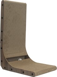 A&E Cage Company Pampurred Paws Full Stretch L-Shaped Scratcher Cat Scratcher Pad