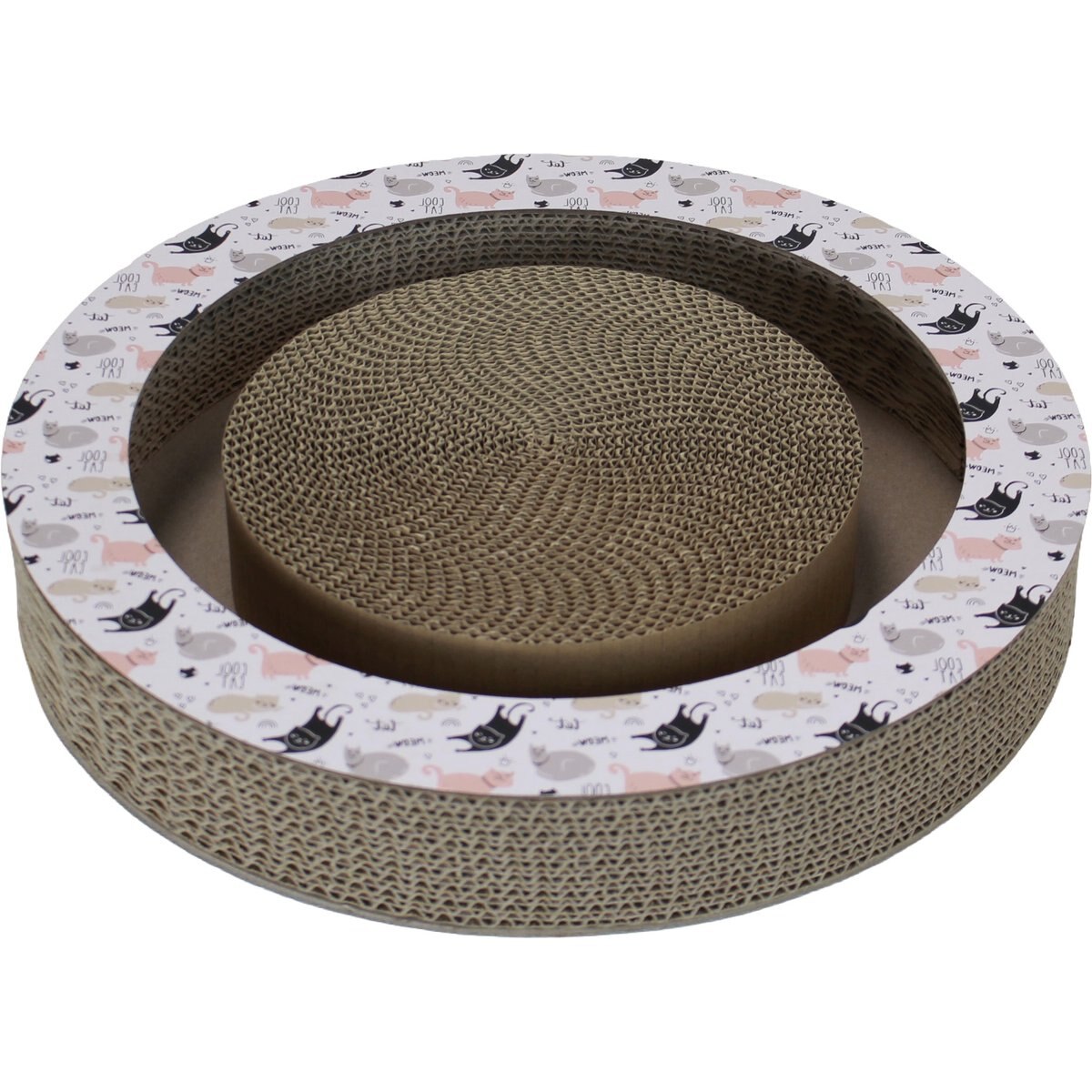 A&E Cage Company Pampurred Paws Chase & Scratch Cat Scratcher Pad