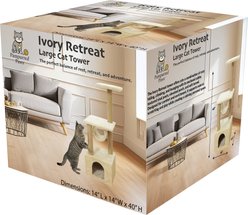 A&E Cage Company Pampurred Paws Ivory Retreat Cat Scratcher Pad slide 2 of 3