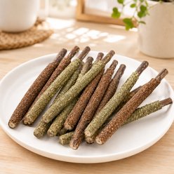 Purr Harbor Gall Fruit & Catnip Silvervine Sticks Cat Chew Toy, 12 count