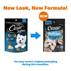 Cesar Softies Grilled Chicken Flavor Dog Treats, 6.7-oz bag slide 2 of 9