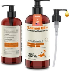 Deley Naturals Wild Alaskan Salmon Oil + for Dogs & Cats, 16-fl oz bottle slide 2 of 8