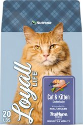 Nutrena Loyall Life Chicken Recipe Cat & Kitten Food, 20-lb bag