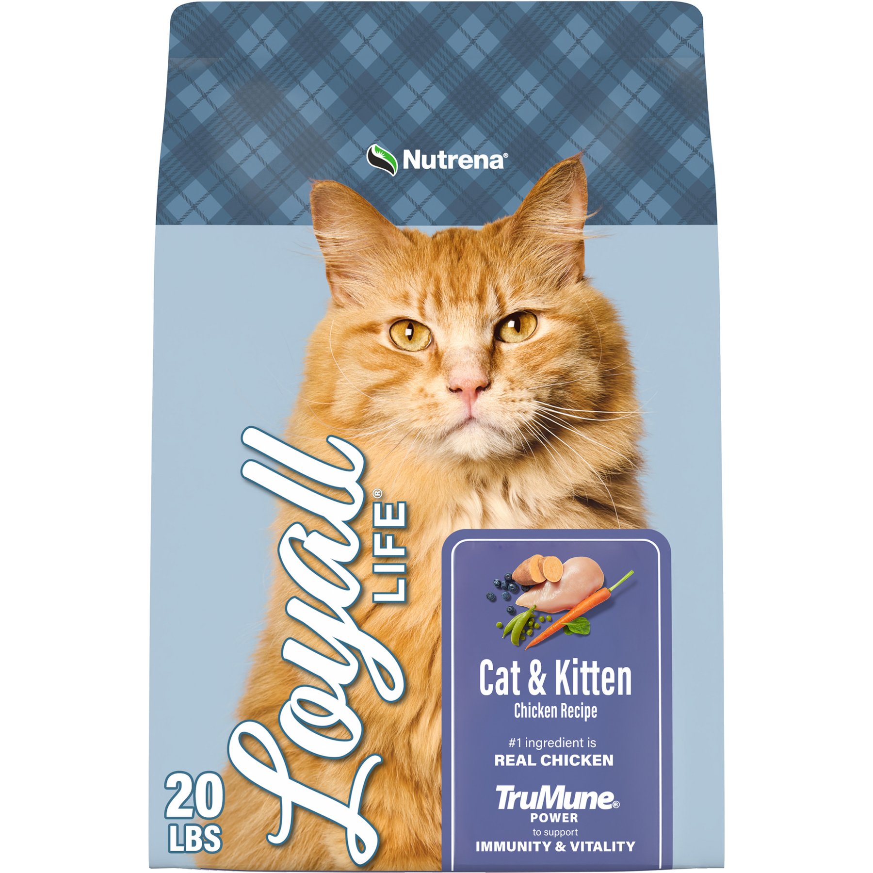 Nutrena Loyall Life Chicken Recipe Cat & Kitten Food, 20-lb bag
