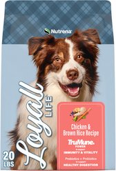 Nutrena Loyall Life Chicken & Brown Rice Recipe Dog Food, 20-lb bag