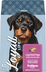 Nutrena Loyall Life Chicken & Brown Rice Recipe Large Breed Puppy Food, 40-lb bag
