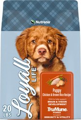 Nutrena Loyall Life Puppy Chicken & Brown Rice Recipe Dog Food, 20-lb bag