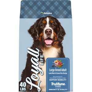 Nutrena Loyall Life Large Breed Lamb Meal & Brown Rice Recipe Adult Dog Food, 40-lb bag