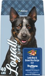 Nutrena Loyall Life Lamb Meal & Brown Rice Recipe Adult Dog Food, 40-lb bag