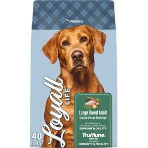Nutrena Loyall Life Large Breed Chicken & Brown Rice Recipe Adult Dog Food, 40-lb bag