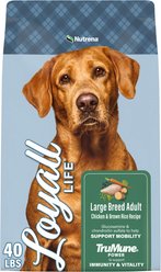 Nutrena Loyall Life Large Breed Chicken & Brown Rice Recipe Adult Dog Food, 40-lb bag