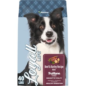 Nutrena Loyall Life Beef & Barley Recipe Adult Dog Food, 40-lb bag