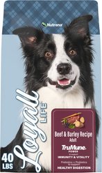 Nutrena Loyall Life Beef & Barley Recipe Adult Dog Food, 40-lb bag