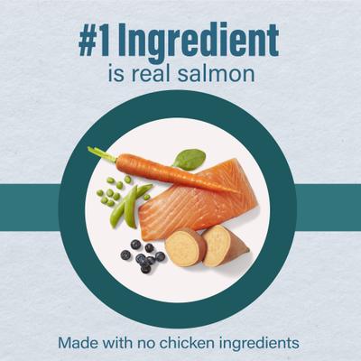 Show full view: Nutrena Loyall Life Advanced Solutions Sensitive Skin & Coat Salmon & Oatmeal Recipe Adult Dog Food, 30-lb bag slide 4 of 10