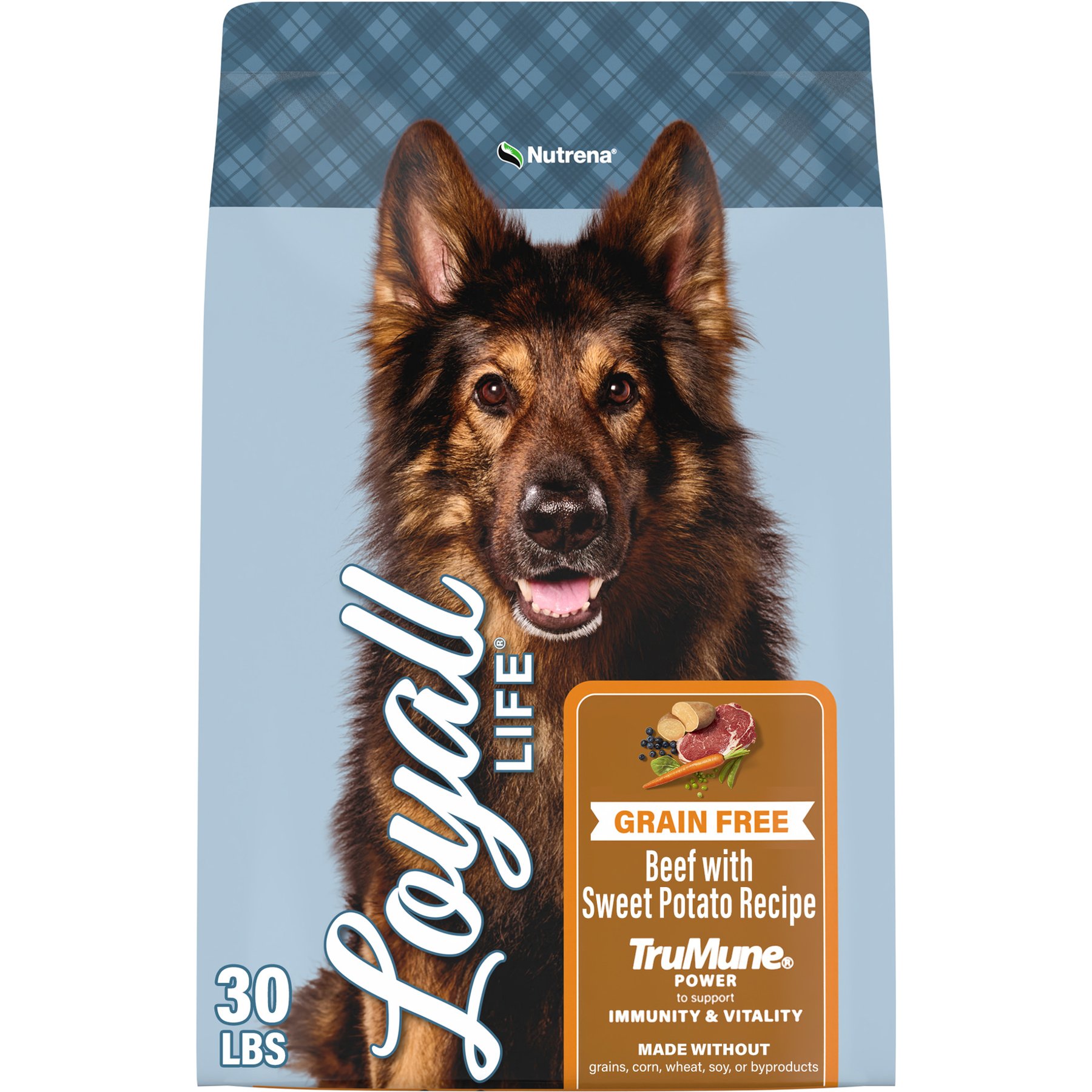 Nutrena Loyall Life Grain-Free Beef with Sweet Potato Recipe Dog Food, 30-lb bag