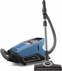 Miele Blizzard CX1 Turbo Team Bagless Canister Vacuum Cleaner, Tech blue