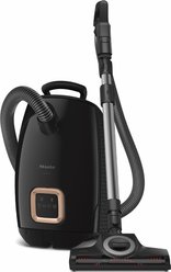 Miele Guard L1 Bagged Dog & Cat Canister Vacuum Cleaner, Obsidian Black/Rose Gold