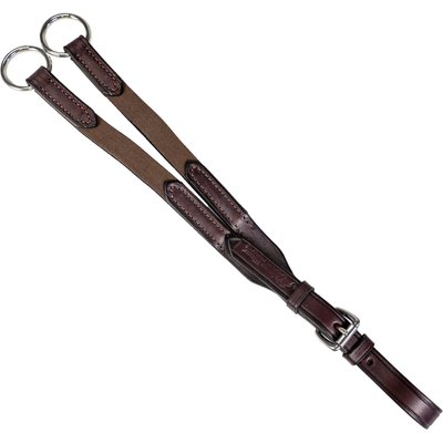 Nunn Finer Nunn Finer Elastic Running Horse Martingale Attachment, Havana & Stainless, Horse