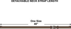 Nunn Finer Detachable Horse Neck Strap, Havana & Stainless, One Size slide 2 of 2