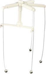 Sparrow-B-Gone! Bottom/Pole Mounded BirdBuddy 1 Solar Smart Camera Feeders Wild Bird Feeder Accessory, White