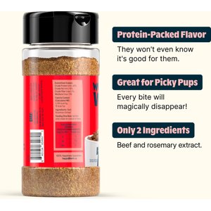 BARK Bada Bing! Bada Beef! High Protein Limited Ingredient Dry Dog Food Topper, 4.6-oz bottle, 1 count
