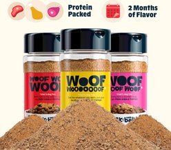 BARK Beef, Chicken, & Pork Variety Pack High Protein Limited Ingredient Dry Dog Food Topper, 4.6-oz bottle, 3 count slide 2 of 9