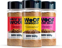 BARK Beef, Chicken, & Pork Variety Pack High Protein Limited Ingredient Dry Dog Food Topper, 4.6-oz bottle, 3 count