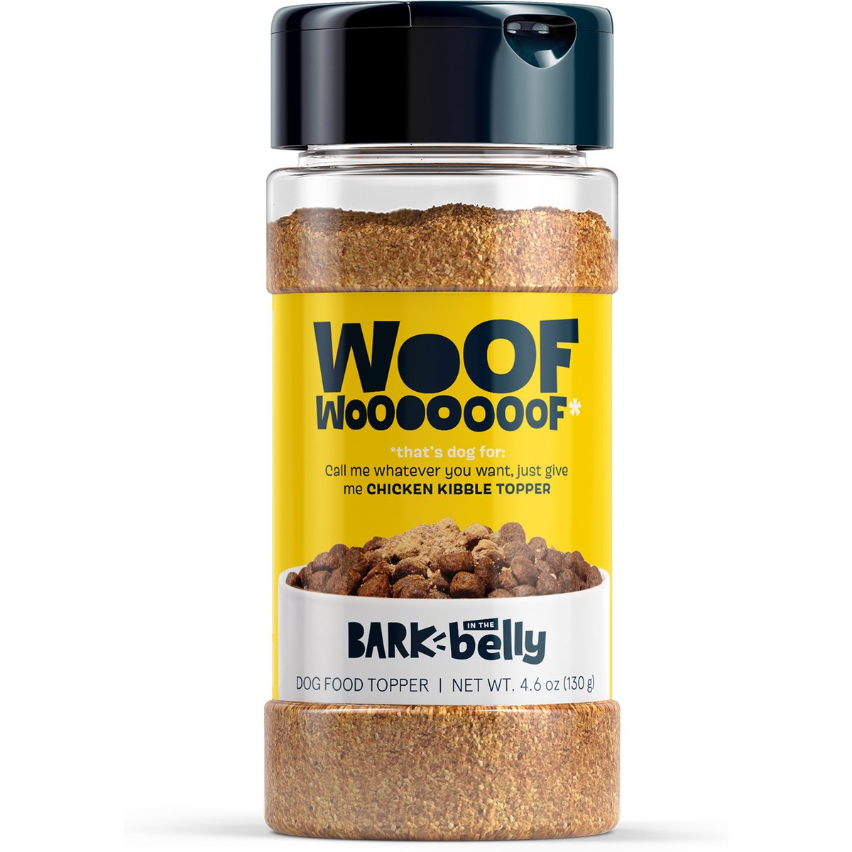 BARK Pour Some Chicken On Me High Protein Limited Ingredient Dry Dog Food Topper, 4.6-oz bottle