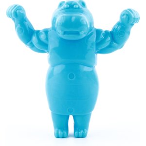 Indipets Hippo Chew Dog Toy, 5.5-in