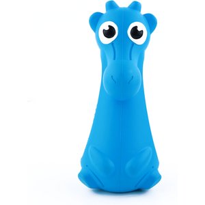 Indipets Giraffe Squeak Dog Toy, 6.3-in