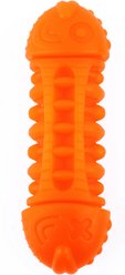 Indipets Fish Bone Chew Dog Toy, 7-in