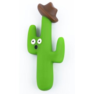 Indipets Cactus Chew Dog Toy, 7.4-in