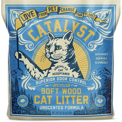 Catalyst Pet Catalyst Pet Unscented Formula Cat Litter, 10-lb bag