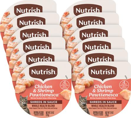 Out of Stock - RACHAEL RAY NUTRISH Chicken & Shrimp Pawttenesca Wet Cat  Food, 2.8-oz, case of 12 - Chewy.com