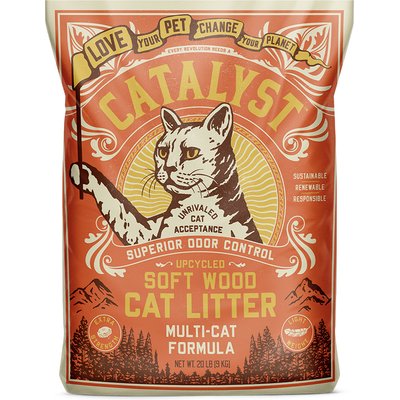 Catalyst Pet Catalyst Pet Multi-Cat Formula Cat Litter, 20-lb bag