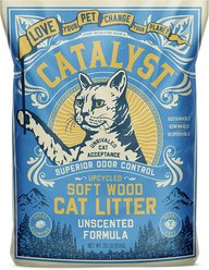 Catalyst Pet Unscented Formula Cat Litter, 20-lb bag