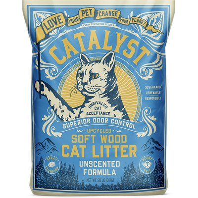 Catalyst Pet Catalyst Pet Unscented Formula Cat Litter, 20-lb bag