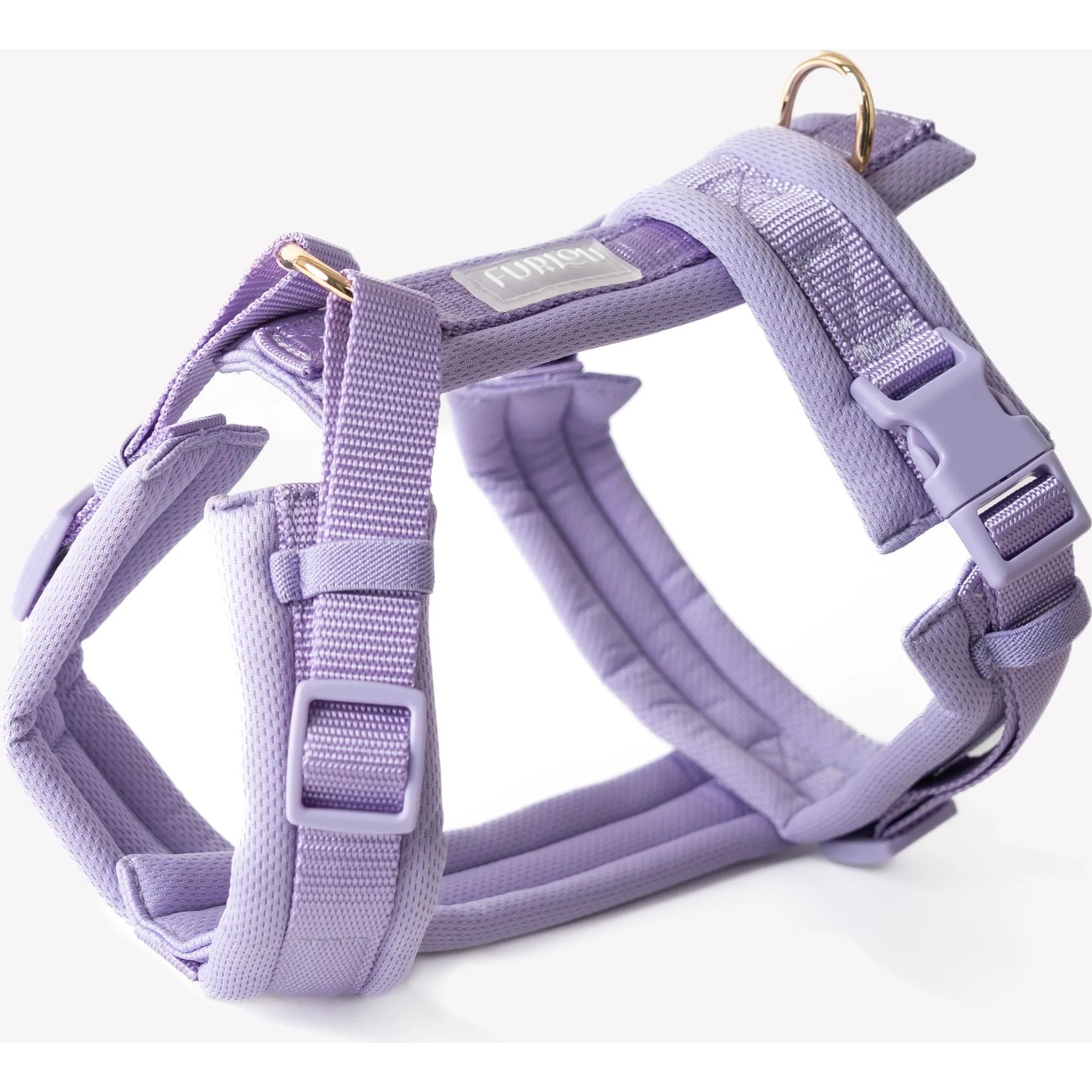 Furlou Comfort Dog Harness, Lavender, Large: 24 to 37-in chest