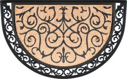 Calloway Mills Ornate Scroll Outdoor Doormat, Tan/Black, 24 x 36-in