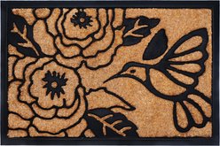Calloway Mills Hummingbird Haven Outdoor Doormat, Tan/Black, 24 x 36-in