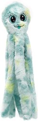 Dogline Octopus Tentacle Tugger Crinkle Plush Dog Toy, 19-in, Green