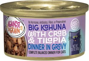 Against the Grain Big Kahuna with Crab & Tilapia Dinner Grain-Free Canned Cat Food